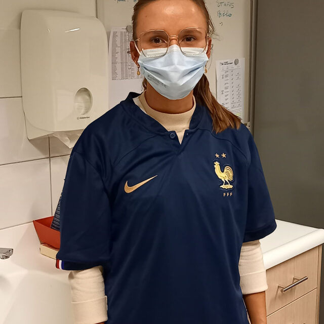 Infirmière maillot équipe de France